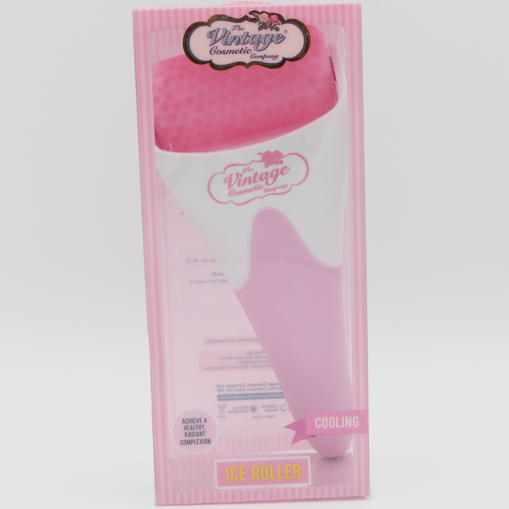 The Vintage Cosmetic Company Cooling Ice Roller Pink For Face or Body VC0001IBFB
